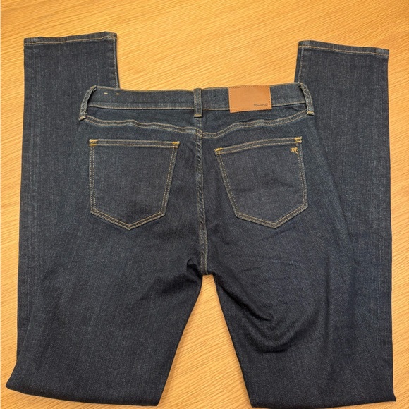 Madewell Ally Straight Jeans - Dark Wash (Size 26) - Picture 3 of 5